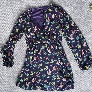 Reborn long sleeve wrap Tunic Top or dress